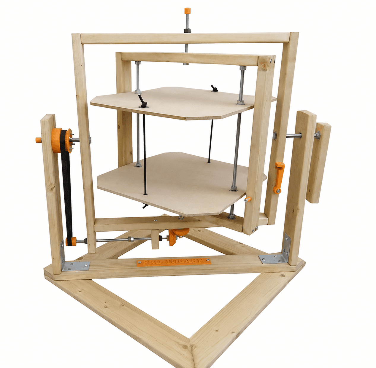 Manual · 12″ plates — Pro-Tocast rotocaster