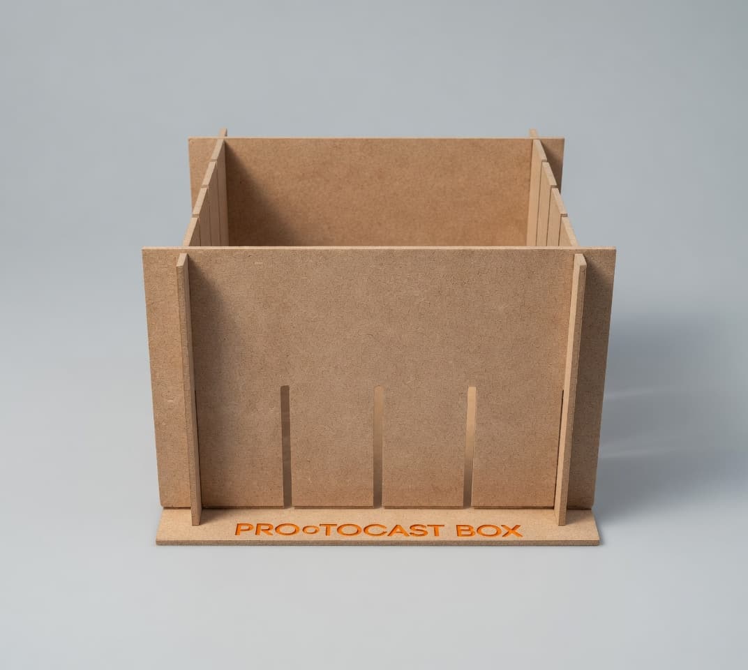 The Box · 14″ adjustable — The Box adjustable molding box