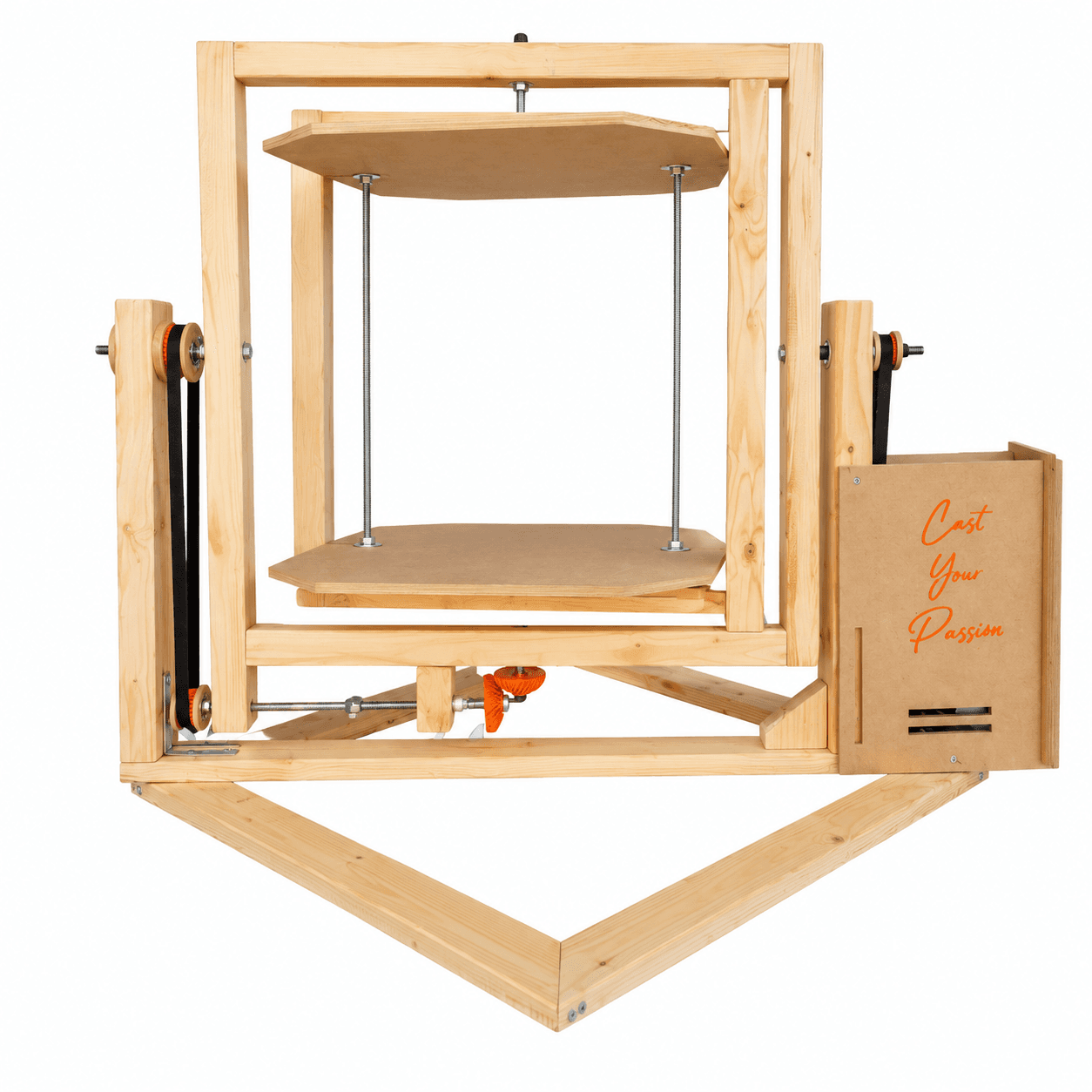 Motorized · 18″ plates — Pro-Tocast rotocaster